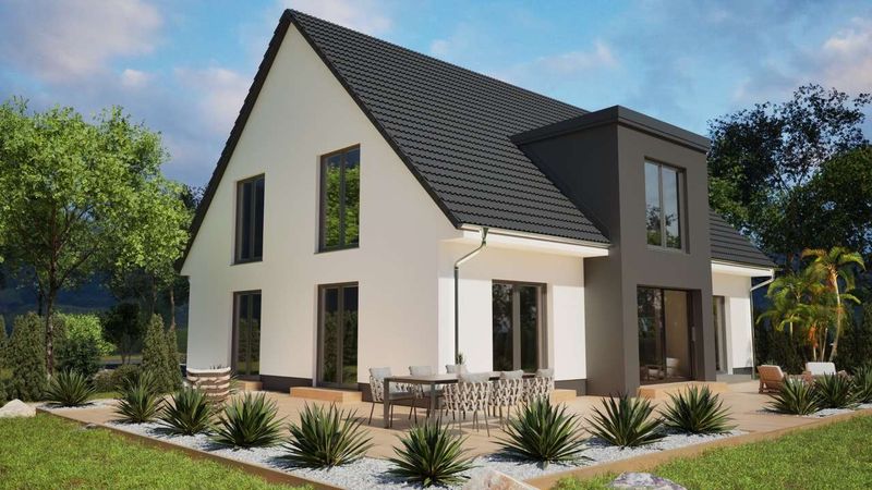 Neubau Einfamilienhaus in Traar mit großem Grundstück, massiv, 4 Zimmer, A+, PV